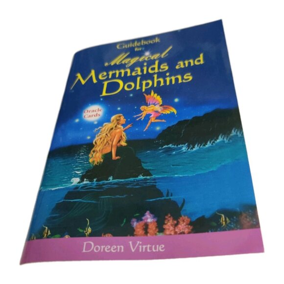 Magical Mermaids & Dolphins Oracle 44 Cards Deck Guidebook by Doreen Virtue OOP - Picture 2 of 3